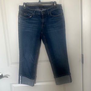 Banana Republic  jean capris. Size 6